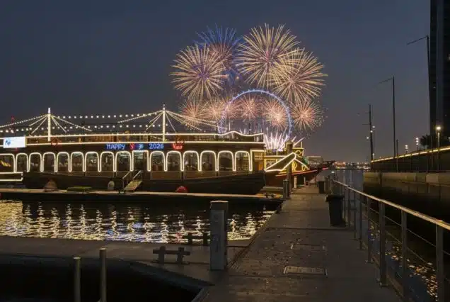 Celebrate New Year’s Eve 2026 on Glass Dinner Cruise in Dubai Marina