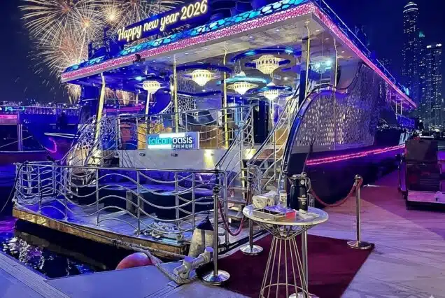 Celebrate New Year’s Eve 2026 on a Premium Yacht Dinner Cruise (Upper Deck)